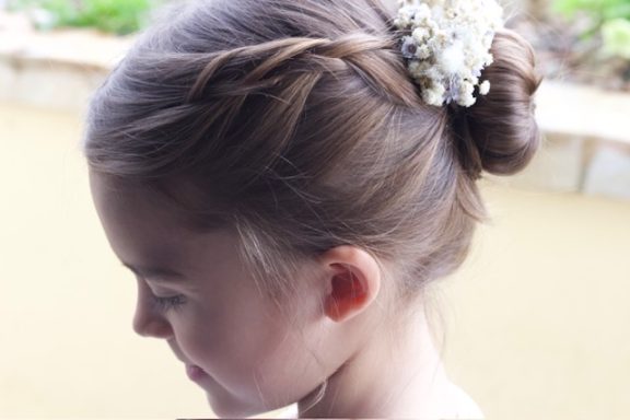 Trockenblumen Haarstecker